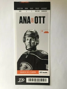 ANAHEIM DUCKS VS OTTAWA SENATORS 10. MÄRZ 2020 TICKET STUB - Bild 1 von 1
