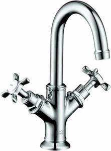 AXOR 16505001 Montreux Clásico Grifo de Baño con Manija Cruzada y Drenaje Pop Cromo - Imagen 1 de 3