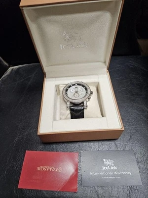 Reloj pulsera Icelink Ice King con bisel de diamantes reloj de lujo para hombre Icelink Foto 1 de 4