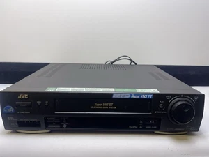 JVC HR-S4500U Super VHS ET Dynamic Drum S-VHS Recorder Player ohne Fernbedienung GETESTET - Bild 1 von 15