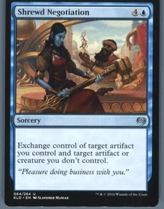 Magic the Gathering MTG Kaladesh Shrewd Negotiation #64 Buy 2 Get 1 - Picture 1 of 2