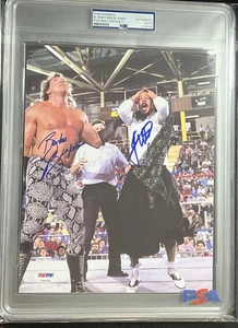 Jimmy Hart Brutus Beefcake AUTO PSA DNA 8x10 WWE Photo Hard Signed Wrestling 🔥 - Picture 1 of 7