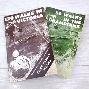 120 Walks in Victoria + 50 Walks in the Grampians Tyrone Thomas Paperback 1976 - Picture 1 of 17
