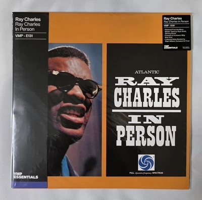Ray Charles: In Person 180g VMP Excl. Blue Vinyl w/ Art Print + Listening Notes - Image 1 of 2