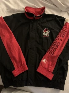Vintage University Of Georgia Starter Windbreaker/Jacke - Top Zustand Gr. L - Bild 1 von 8