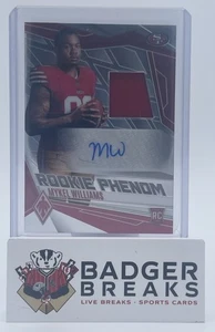 2025 Panini Phoenix Mykel Williams Rookie Phenom RPA 1 Color Patch #/249 RC NK - Picture 1 of 2