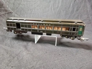 American Flyer Pullman 653 Combination Car (Olive) - Picture 1 of 14