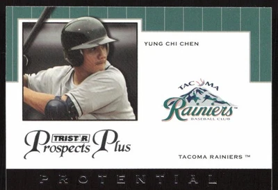2007 TriStar Prospects Plus Protential Yung-Chi Chen #PT-YC Tacoma Rainiers - Image 1 of 2