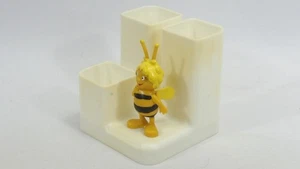 Biene Maja - Schleich 1976 - Biene Maja mit angegossenen Flügeln auf Stifthalter - Bild 1 von 4