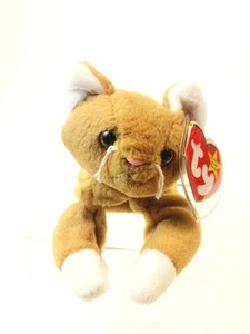 TY Beanie Baby Nip The Cat 4a generazione con rara etichetta errore spedizione gratuita - Foto 1 di 5