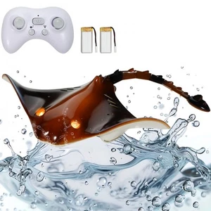High Speed Remote Control Manta Ray RC Boat for Kids and Adults Fun Gift - Photo 1 sur 8