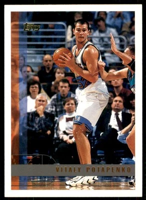 1997-98 Topps Vitaly Potapenko Cleveland Cavaliers #96 - Image 1 of 2