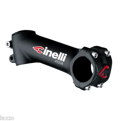 Cinelli Pista Alloy Handlebar Stem Matt Black Anodized Road Fixie Track Bike - Image 1 of 3