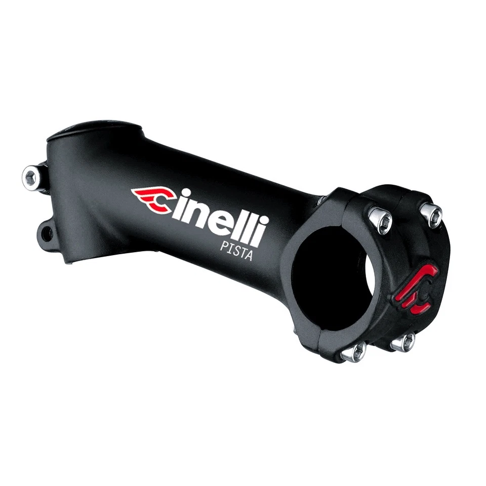 Cinelli Pista Alloy Handlebar Stem Matt Black Anodized Road Fixie Track Bike - Image 1 of 3