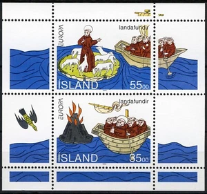 Island 1994, Europa, Entdeckungen und Erfindungen Satz MS MNH, Mi Bl 15 - Bild 1 von 1