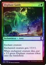 Elephant Guide FOIL Eternal Masters NM Green Common MAGIC MTG CARD ABUGames