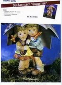 947634 - HUMMEL-3D-Bastelset "Sauwetter" - Bildgröße 20 x 25 cm - Bild 1 von 2