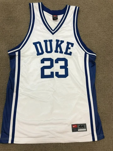 Duke Blue Devils Authentic Nike Basketball Jersey #23 (Size 44) Cover