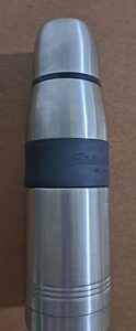 Botella de agua/taza de viaje de acero inoxidable Eddie Bauer usada - Imagen 1 de 3