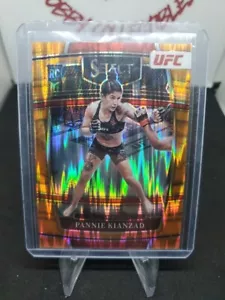 ORANGE FLASH Prizm SP ROOKIE RC PANNIE KIANZAD 2022 PANINI Select UFC  - Picture 1 of 6