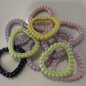 Heart Frame Bead - Picture 1 of 4