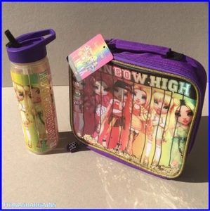 Rainbow High Kids Schule Brotzeittasche und 600 ml Getränkeflasche - brandneu mit Etikett - Bild 1 von 5