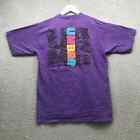 Vintage Umbro T-Shirt Men's Large L Short Sleeve Graphic Single Stitch Purple*