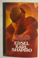 EDSEL by Karl Shapiro (1972) Signet vintage sleaze paperback 1st