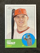 2012 Mike Trout Topps Heritage #207