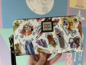 Disney Dooney & Bourke Ink & Paint Wallet NWOT - Picture 1 of 3