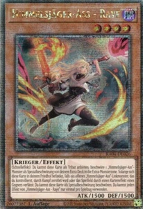 yugioh Himmelsjäger-Ass - Raye RA04-DE026 Quarter Century Secret Rare - Bild 1 von 1