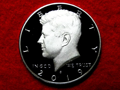 2019 S KENNEDY  PROOF CLAD HALF DOLLAR ITEM #15R Cover