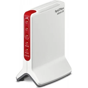 AVM FRITZ!Box 6820 LTE v3 Weiss-Rot Internet-Router Ultraschnelle Verbindung - Bild 1 von 2
