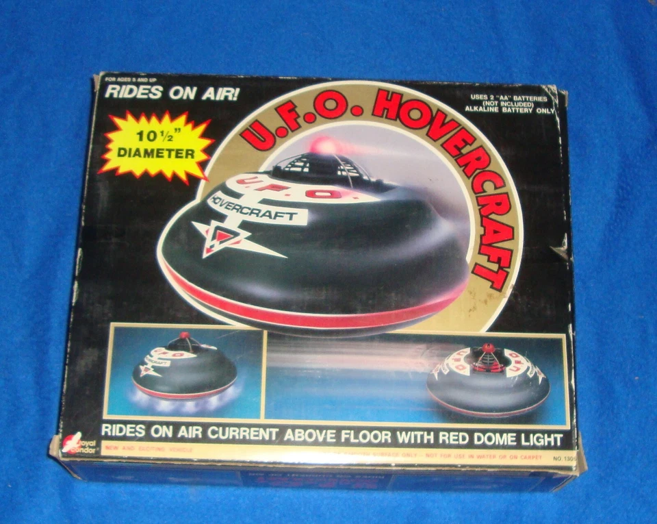 Aerodeslizador OVNI Taiwan Royal Condor 1990 con caja original Foto 1 de 1