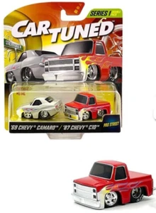 New Car Tuned '69 Chevy Camaro & '87 Chevy C10 Pro Street Double Pack Series 1 - Picture 1 of 4
