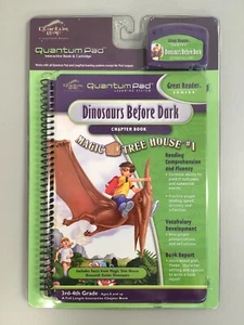 Libro y cartucho interactivo Leapfrog Quantum Pad Leapfrog dinosaurios antes del anochecer - Imagen 1 de 2