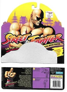 1993 Street Fighter movie Viktor Sagat FILE CARD half backer GI Joe JTC - Picture 1 of 2