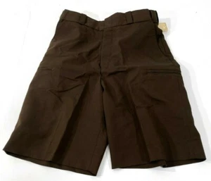 NEW FLYING CROSS SFMSHW01 WOMENS HIDDEN CARGO POCKET 10" SHORTS BROWN SIZE 6 - Picture 1 of 3