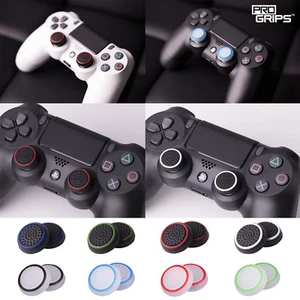 2 x Pro Grips™ Thumb Stick Cover Grip Caps For Sony PS5 & PS4 Controller Gamepad - Picture 1 of 25