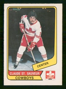 CLAUDE ST-SAUVEUR 1976-77 O-PEE-CHEE WHA 76-77 Nº 90 Como Nuevo+ 58580 - Imagen 1 de 2