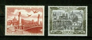 FRANCE - 1949-1950 - ITTC  & AIR VIEW OF PARIS -VF **  - Picture 1 of 1
