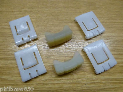 Gleitstück Sitzschiene Kunstsstoff Gummi Sitz für VW Polo 86 86C 6N 6N2 6V2 S01 - Bild 1 von 2