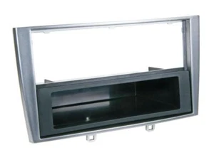 PEUGEOT 308 308 SW Auto Radio Blende Einbau Rahmen Montage 1-DIN silber - Bild 1 von 1