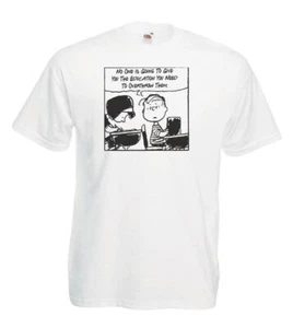 Mens No One Going To Give You Education Overthrow Them Unisex White T-Shirt - Picture 1 of 8
