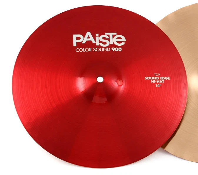 Paiste Color Sound 900 Rojo 14" Sound Edge Hi Hat Top/Nuevo/# CY000192321 Foto 1 de 1