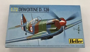 Heller Heller 1.72 Dewoitine D.520 80212 Plastik Modell Militär Flugzeug unbespielt - Bild 1 von 3