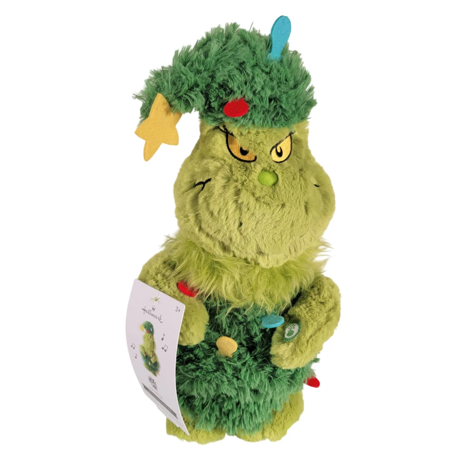Hallmark Dr. Seuss Grinch Stole Christmas 12.5 Animated Plush w/Sound & Motion - Image 1 of 3