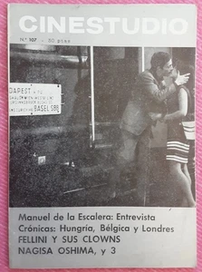 Magazine CINESTUDIO 107 - Federico Fellini / Nagisa Oshima / Nickel Odeon - Picture 1 of 1