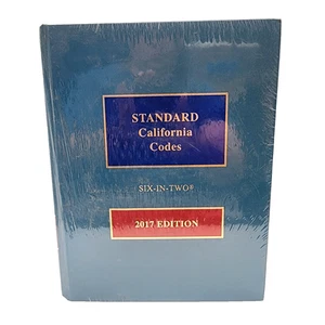 Filmrequisite Gesetz Buch Standard Kalifornien Codes Sechs in zwei 2017 versiegelt LexisNexis - Bild 1 von 6
