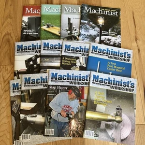 12 MACHINIST’S WORKSHOP / HOME SHOP MACHINIST MAGAZINE LOT - EXCELLENT - Picture 1 of 10